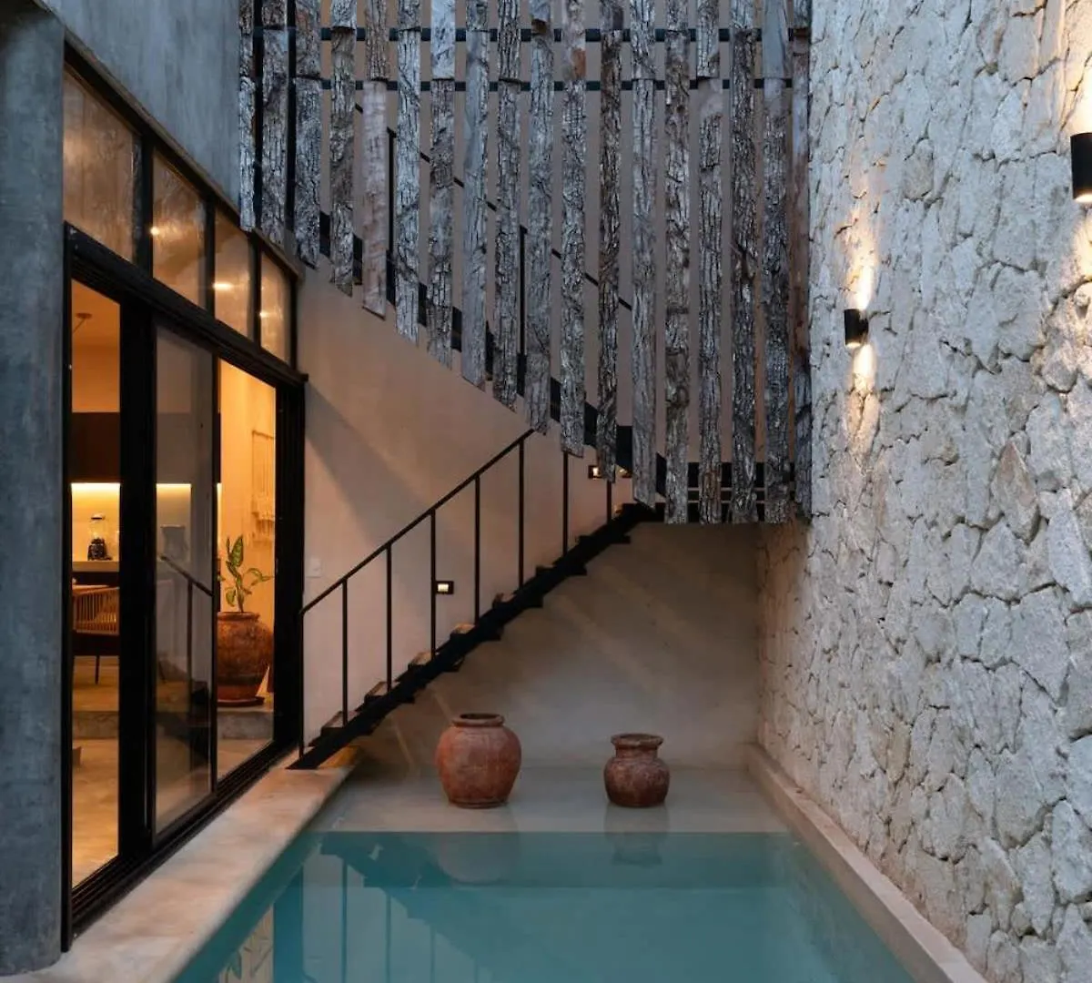 Bohemian Bliss Villa With Private Pool & Concierge 1A 图卢姆 墨西哥